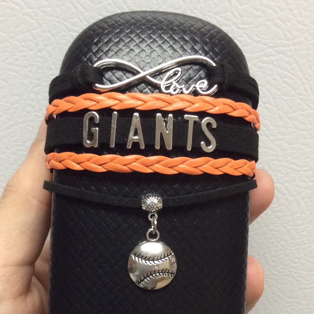 San Francisco Giants Adjustable Bracelet baseball